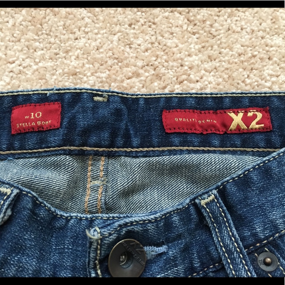 💕HP💕 Like new! X2 Stella boot cut jeans - Picture 4 of 8